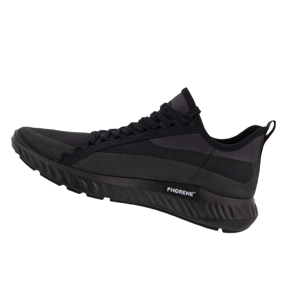 Men's Ecco Ath-1fm Sneakers Black | USA 599SGL